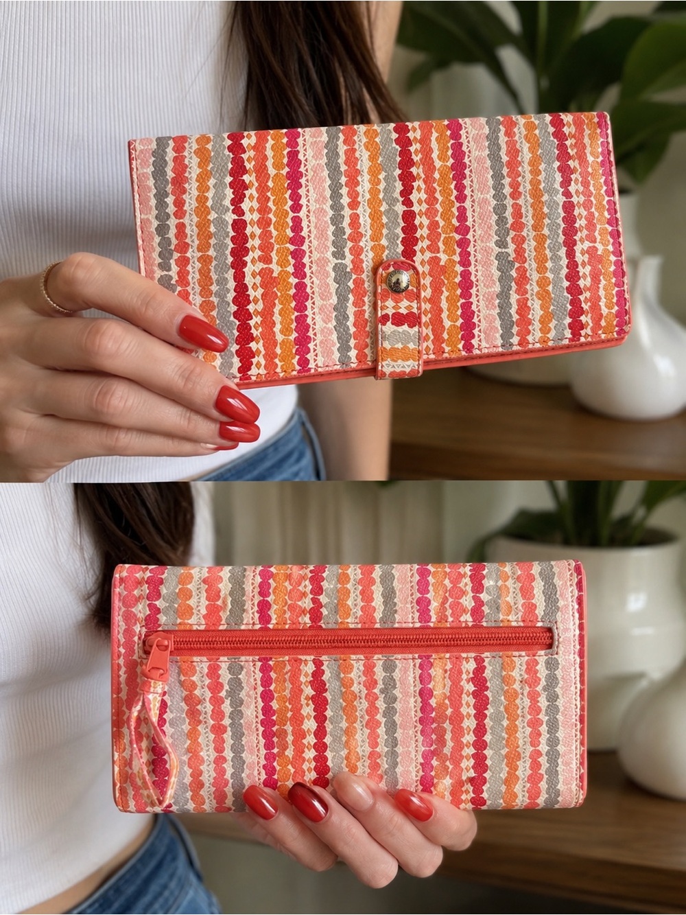 Vera Bradley RFID Turnlock Wallet